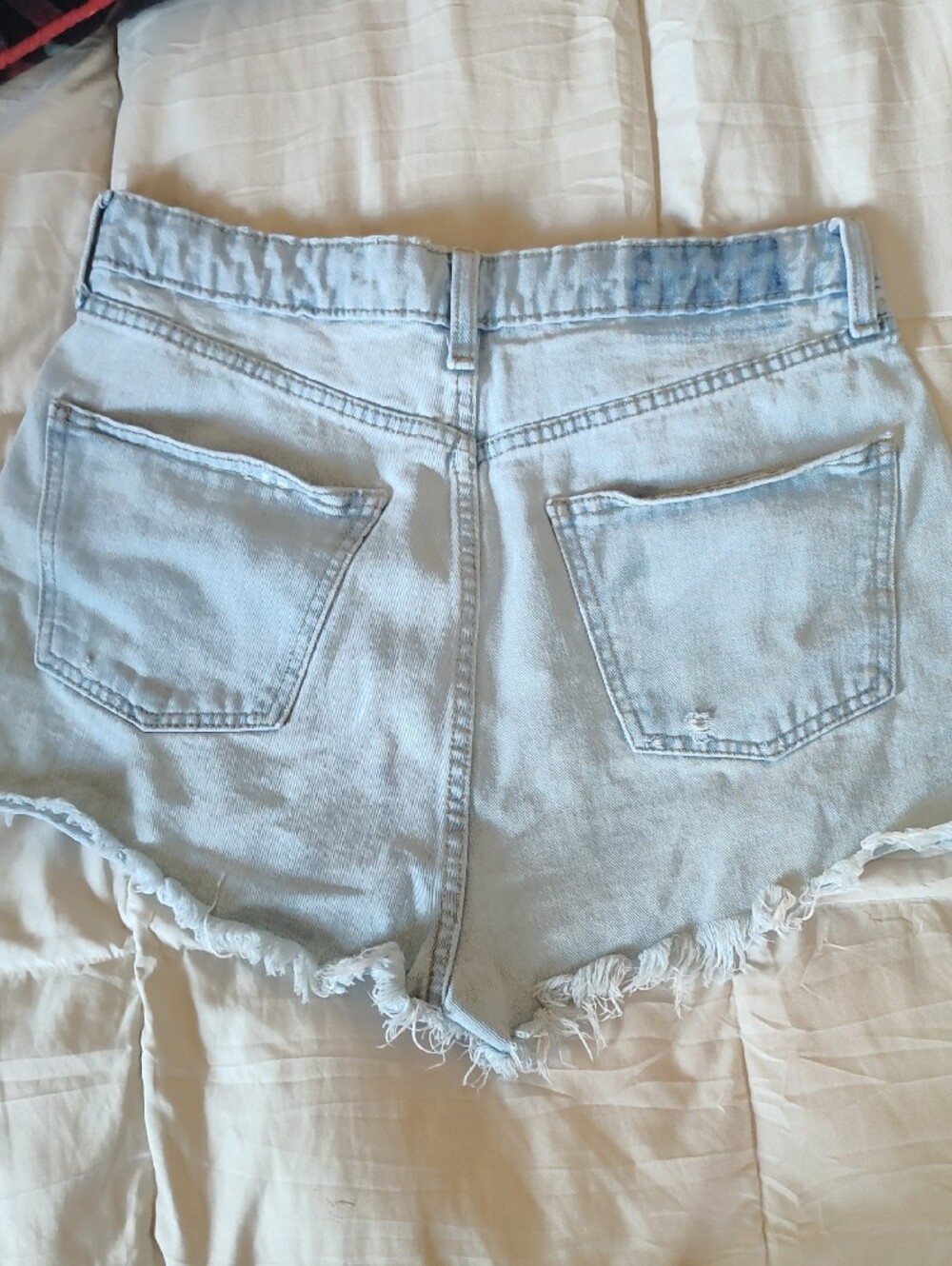 wild fable Light Wash Distressed Denim Shorts - Picture 5 of 5